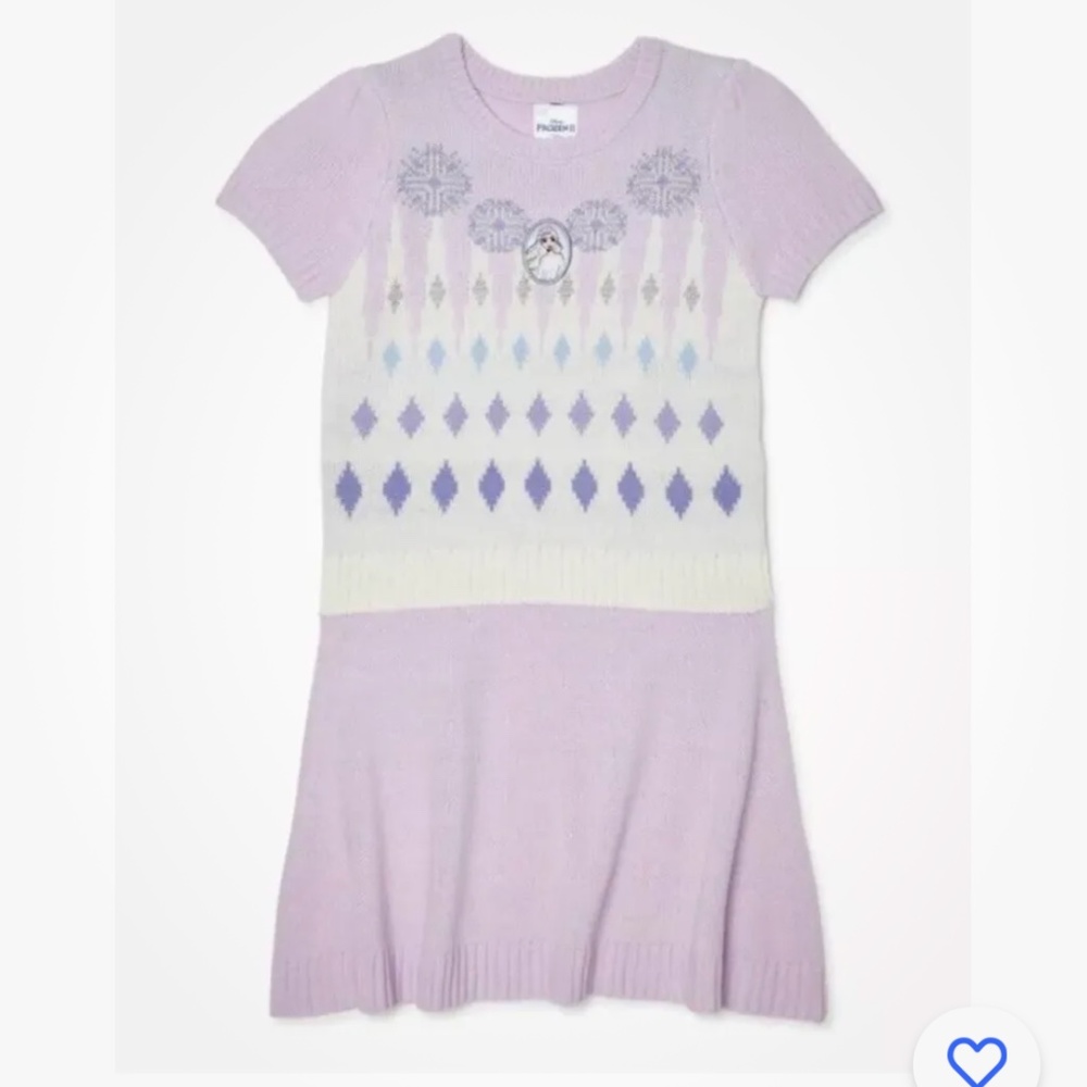 Disney’s “Frozen ll” Elsa Sweater Dress Size a XL (14-16) NEW
